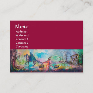 Carte De Visite TEMPTATION Chevalier sombre et le trésor du diable