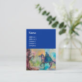 Carte De Visite TEMPTATION SOMBRE CHEVALIER MONOGRAM Bleu Brown (Debout devant)