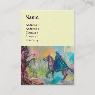 Carte De Visite TEMPTATION SOMBRE CHEVALIER MONOGRAM crème