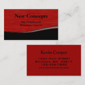 Carte De Visite tendance (Devant / Derrière)