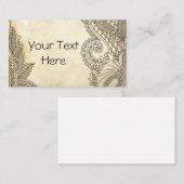 Carte de visite tendance (Devant / Derrière)