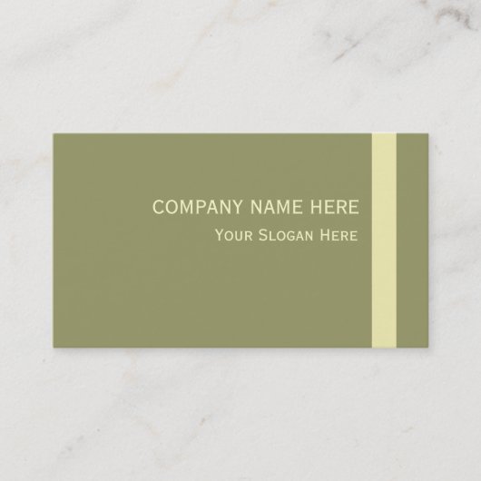Carte de visite tendance (Devant)