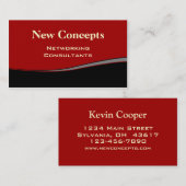 Carte De Visite tendance (Devant / Derrière)