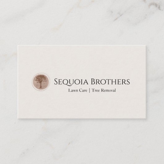 Carte de visite tendance (Devant)