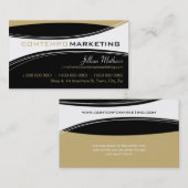 Carte de visite TENDANCE :: contempo 1BL (Devant / Derrière)