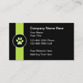 Carte de visite tendance et moderne pour services (Devant)