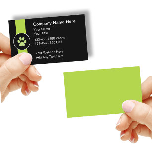 Carte de visite tendance et moderne pour services