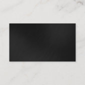 Carte de visite tendance gris rouge attrayant (Dos)