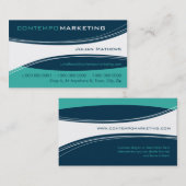 Carte de visite TENDANCE :: mépriso 9AL (Devant / Derrière)