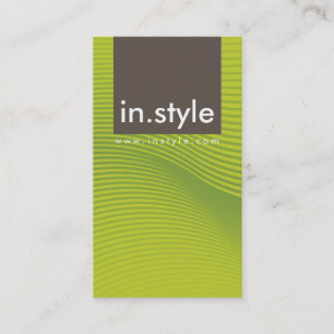 CARTE DE VISITE :: tendance moderne à la mode P6