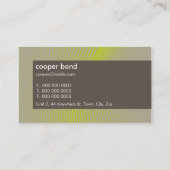 CARTE DE VISITE :: tendance moderne emprise L8 (Dos)