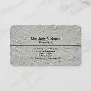 Carte De Visite Tendance Plain Stylish Grey Texture murale