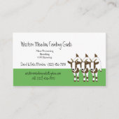 Carte De Visite Tennessee évanouissant rigide chèvres Modèle (Devant)