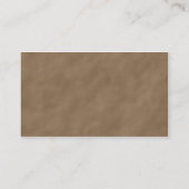 Carte De Visite Tennessee Walking Horse Profil Silhouette (Dos)