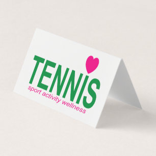 Carte De Visite Tennis