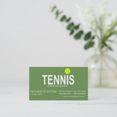 Carte De Visite Tennis (Debout devant)