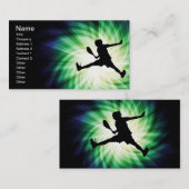 Carte De Visite Tennis cool (Devant / Derrière)