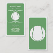 Carte De Visite tennis de mod (Devant / Derrière)