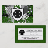 Carte De Visite tennis hi-fi (Devant / Derrière)