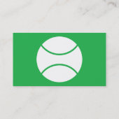 Carte De Visite tennis simple (Dos)