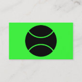 Carte De Visite tennis simple (Dos)