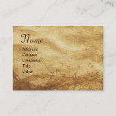 Carte De Visite TENTE ARABE AVEC CHEVAUX, AUTRES ANIMAUX Parchemin (Devant)