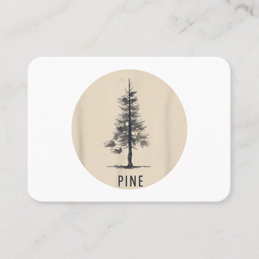 Carte De Visite Tenue d'un seul pin (Devant)