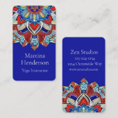 Carte De Visite Terme Mandala Yoga (Devant / Derrière)
