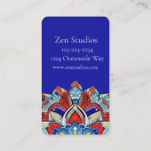 Carte De Visite Terme Mandala Yoga (Dos)
