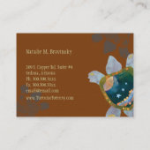 Carte De Visite Terme unique Sedona Tortue Poterie (Dos)