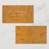 Carte De Visite Terra Cotta Resort (Devant / Derrière)