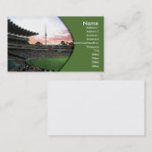 Carte De Visite Terrain de cricket (Devant / Derrière)