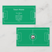 Carte De Visite Terrain de football (Devant / Derrière)