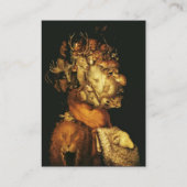 CARTE DE VISITE TERRE / ALLÉGATION AVEC ANIMAUX SAUVAGES (Dos)