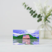 Carte De Visite Terre de Jour de la Déclaration d'Indépendance (Debout devant)