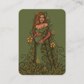 Carte De Visite Terre Mère déesse Druid (Devant)