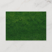 Carte De Visite Terre verte (Dos)