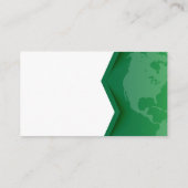 Carte De Visite Terre verte (Dos)