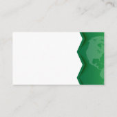 Carte De Visite Terre verte (Dos)