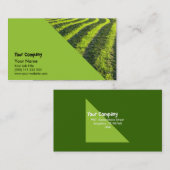 Carte De Visite Terres cultivables rétro-éclairées (Devant / Derrière)