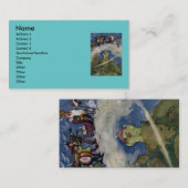 Carte de visite terrestre magique (Devant / Derrière)