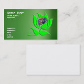 Carte de visite terreuse (Devant / Derrière)