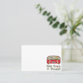 Carte De Visite Test de conduite calme (Debout devant)