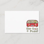 Carte De Visite Test de conduite calme (Devant)