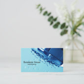 Carte De Visite Tête de douche (Debout devant)