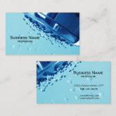 Carte De Visite Tête de douche (Devant / Derrière)