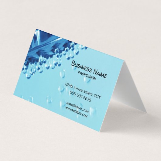 Carte De Visite Tête de douche (Dos)