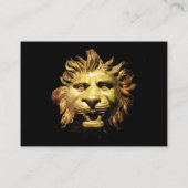 Carte De Visite TÊTE DE LION À BRONZE Figurehead Bateau romain ant (Dos)