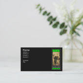 CARTE DE VISITE TÊTE NOIRE DE BAHIA (Debout devant)