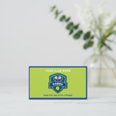 Carte De Visite 🎾 Texte personnalisé, Club de padel (Debout devant)